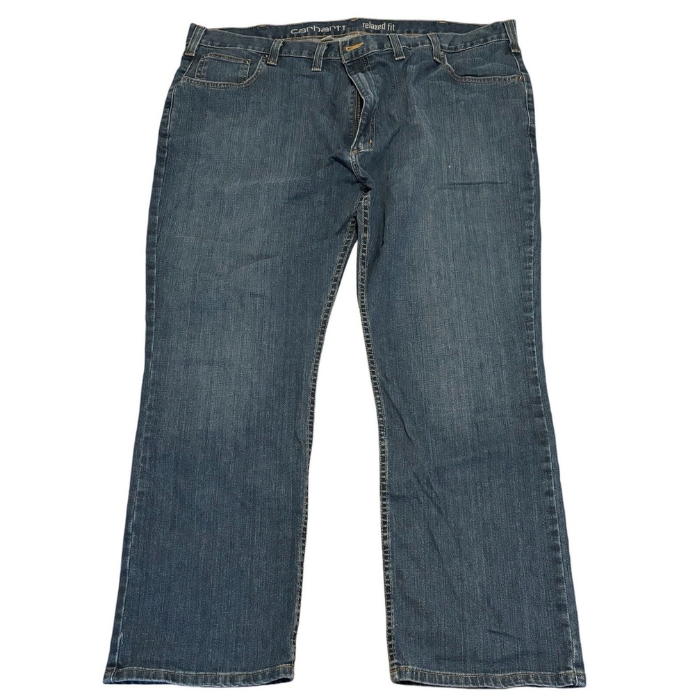 Carhartt Jeans Mens 46x30 Relaxed Fit Jeans Big And Tall Workwear